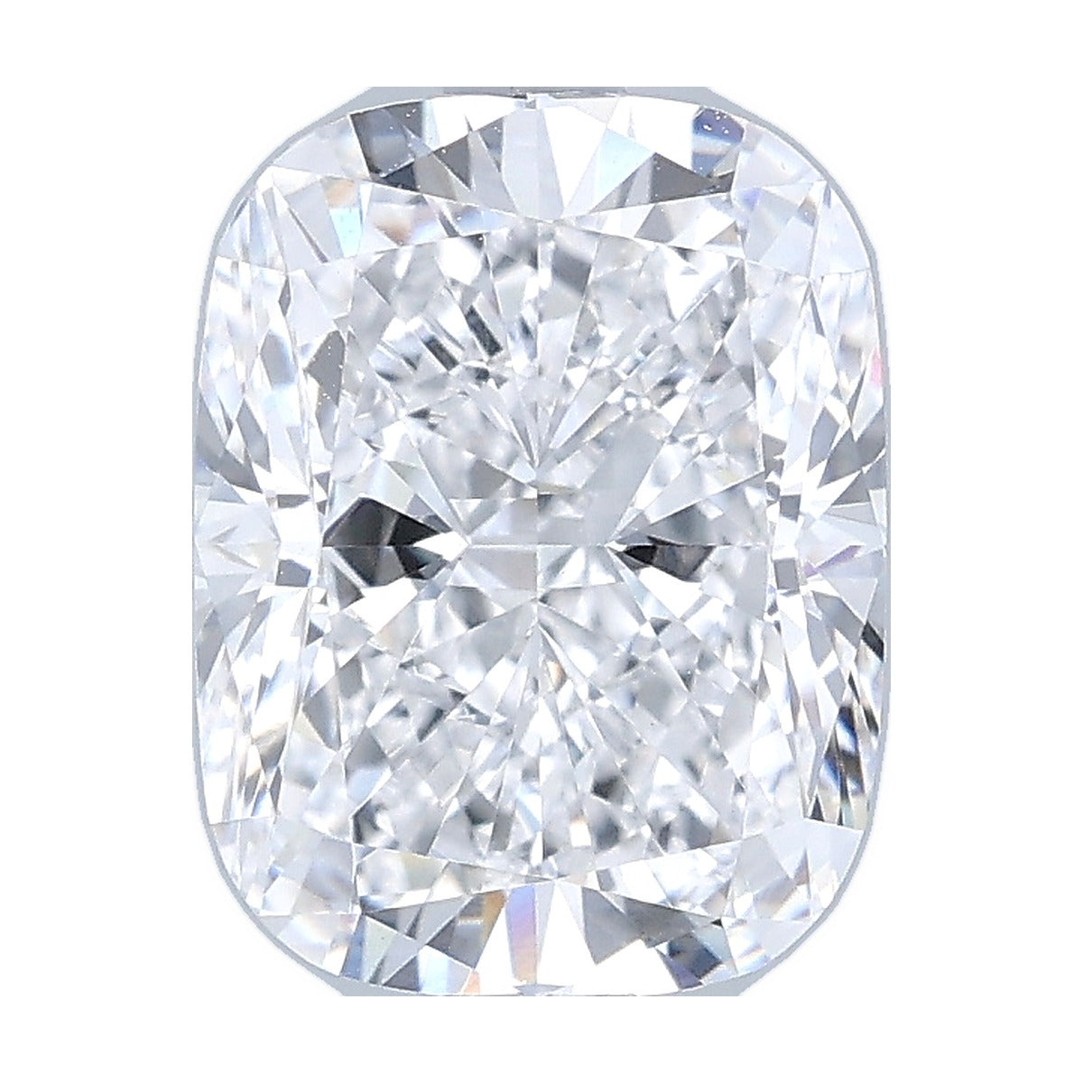 2.51 ct elongated cushion lab-grown diamond, D color, VVS2 clarity, IGI certified, still from its 360° video