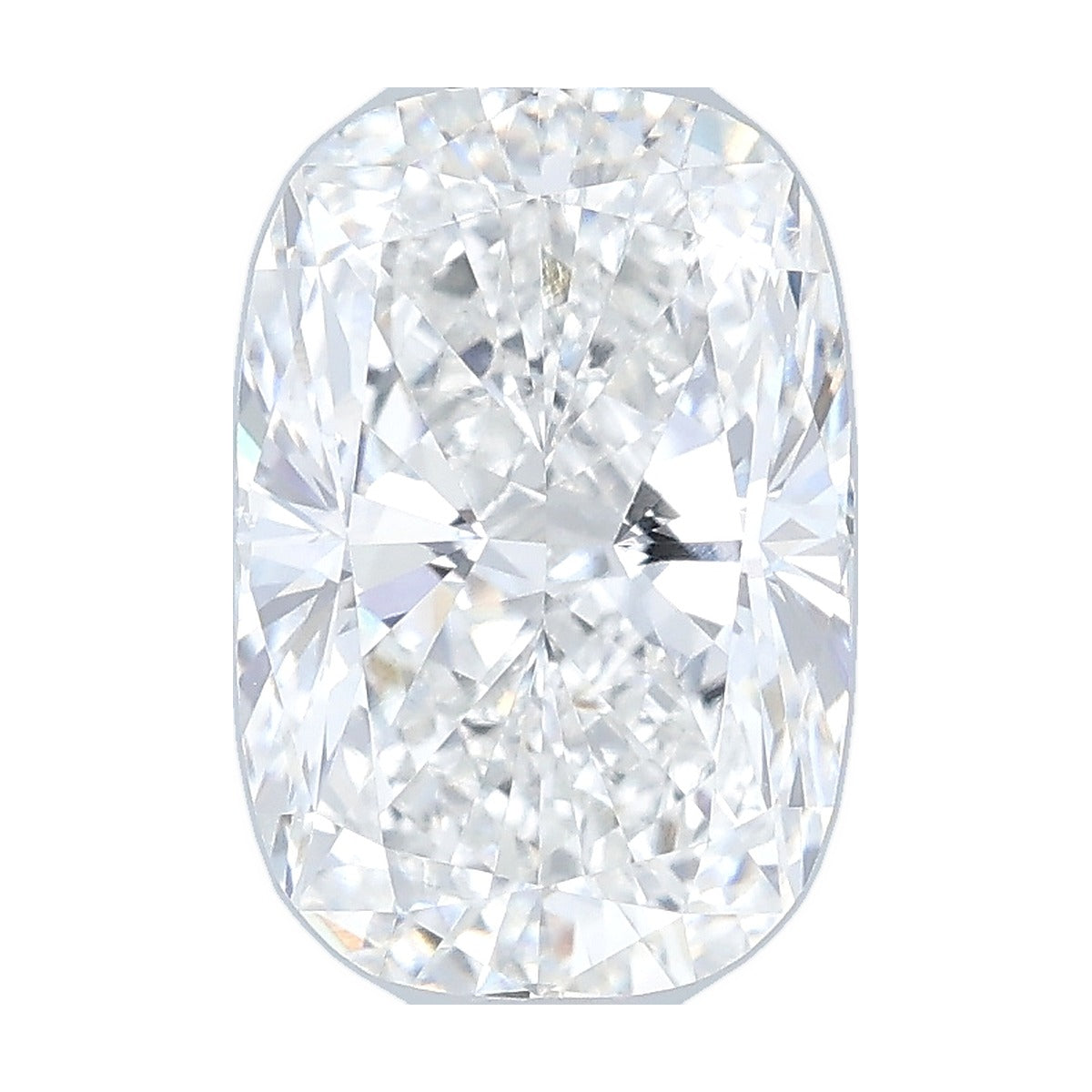 2.51 ct elongated cushion lab-grown diamond, E color, VS1 clarity, IGI certified, still from its 360° video