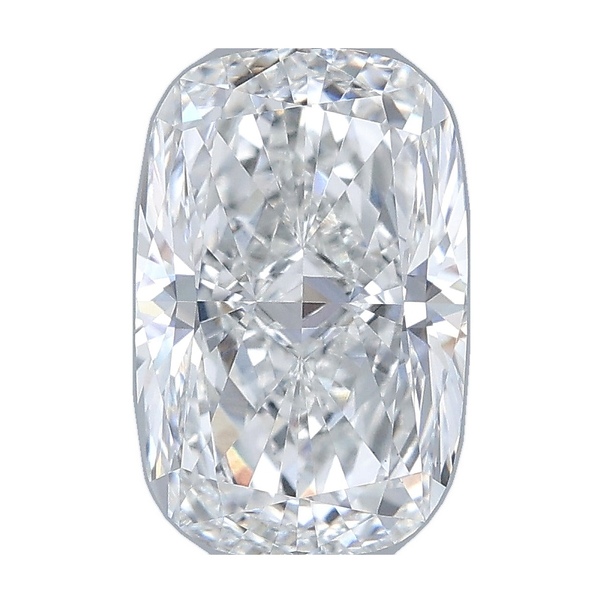 2.51 ct elongated cushion lab-grown diamond, E color, VS1 clarity, IGI certified, still from its 360° video