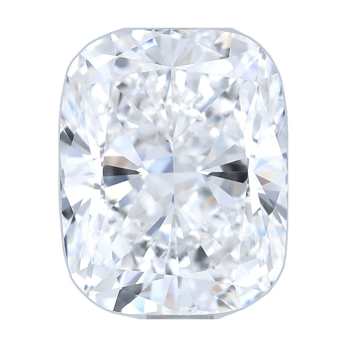 2.51 ct elongated cushion lab-grown diamond, E color, VS2 clarity, IGI certified, still from its 360° video