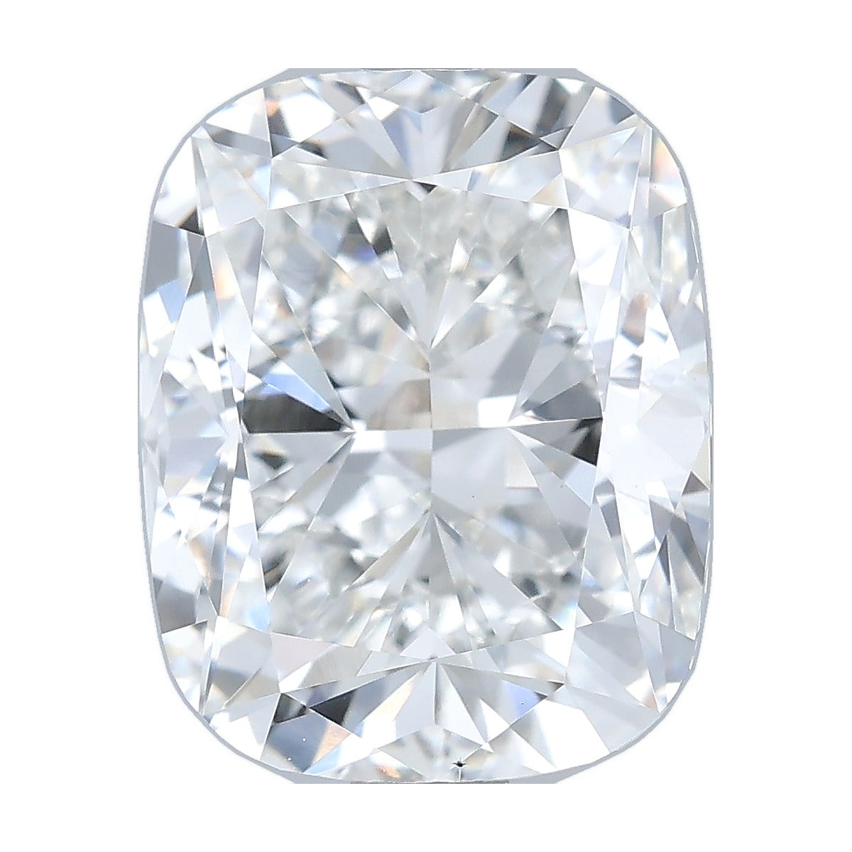 2.51 ct elongated cushion lab-grown diamond, F color, VS1 clarity, IGI certified, still from its 360° video