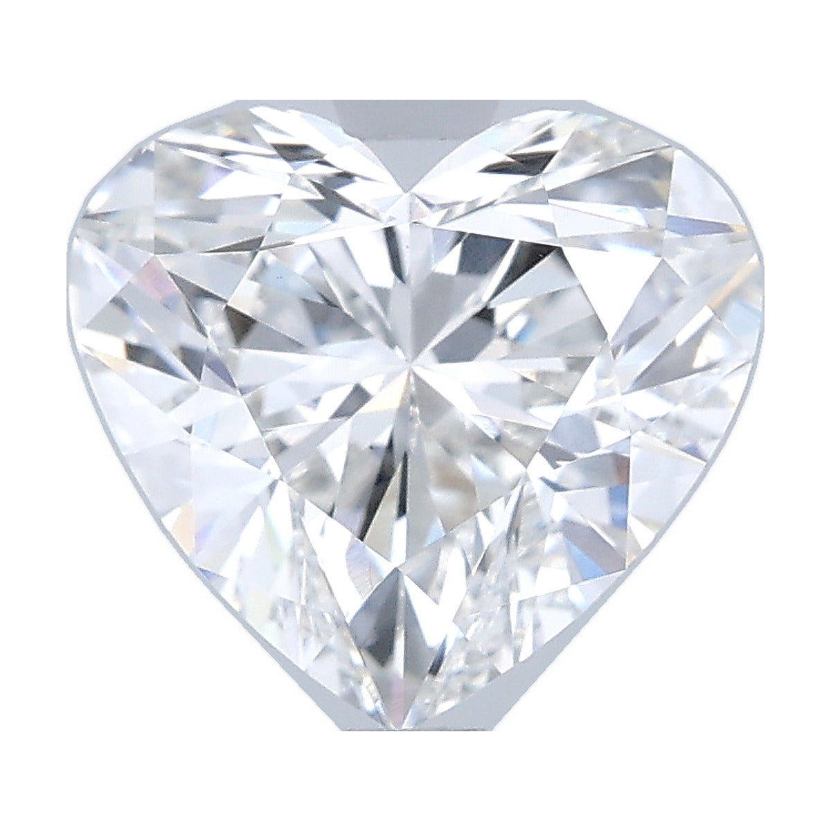 2.51 ct heart lab-grown diamond, F color, VS1 clarity, IGI certified, still from its 360° video