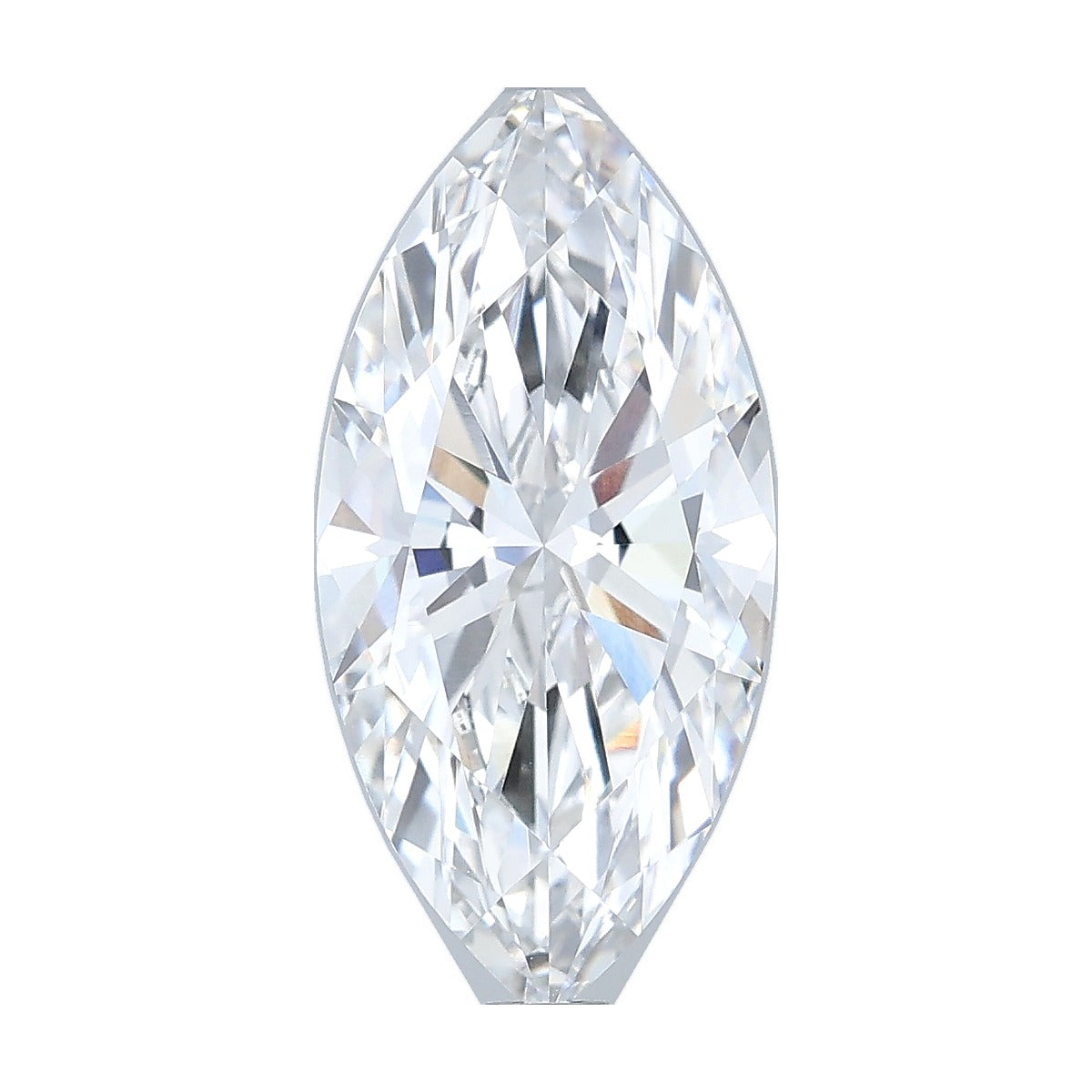 2.51 ct marquise lab-grown diamond, F color, VVS1 clarity, IGI certified, still from its 360° video