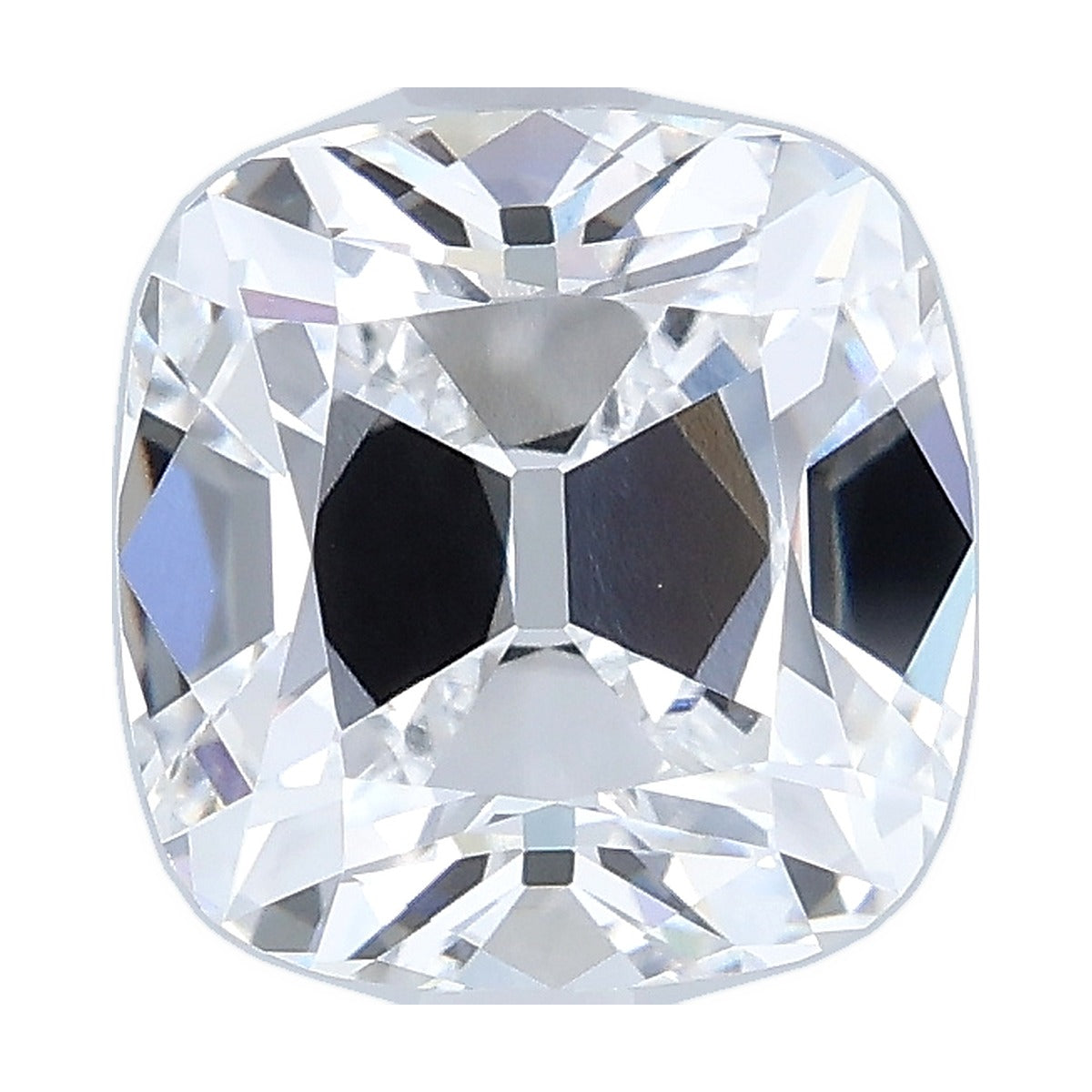 2.51 ct old mine cushion lab-grown diamond, D color, VVS2 clarity, IGI certified, still from its 360° video