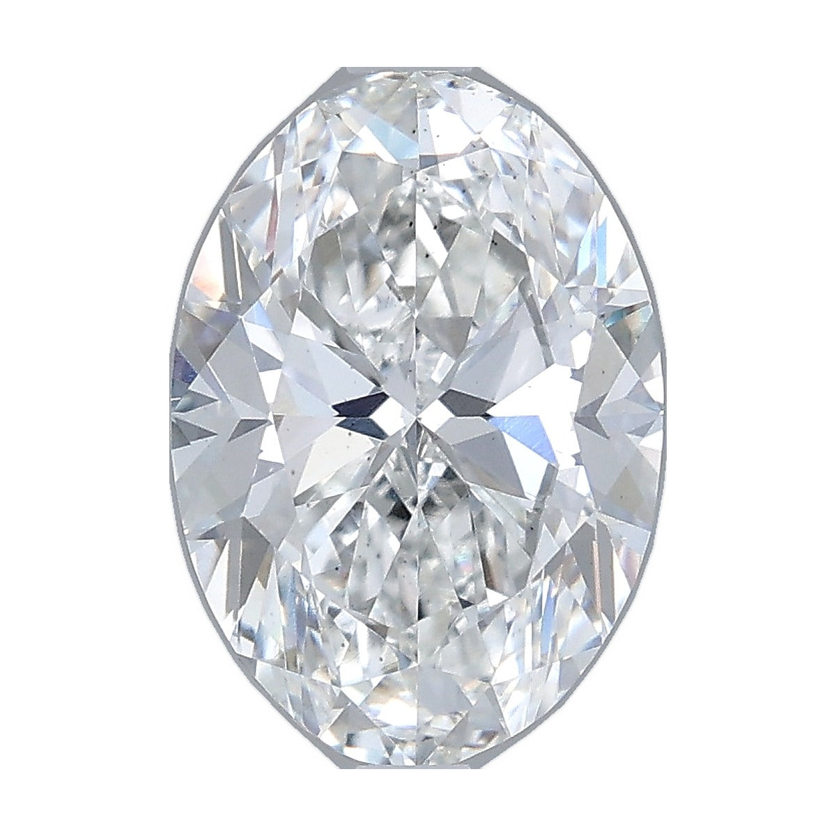 2.51 ct oval lab-grown diamond, F color, VS2 clarity, IGI certified, still from its 360° video