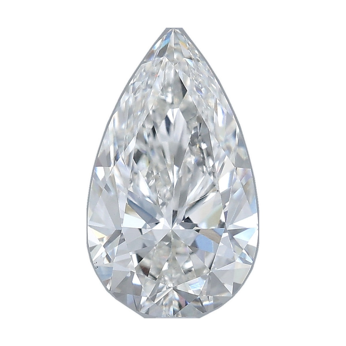 2.51 ct pear lab-grown diamond, F color, VS1 clarity, IGI certified, still from its 360° video