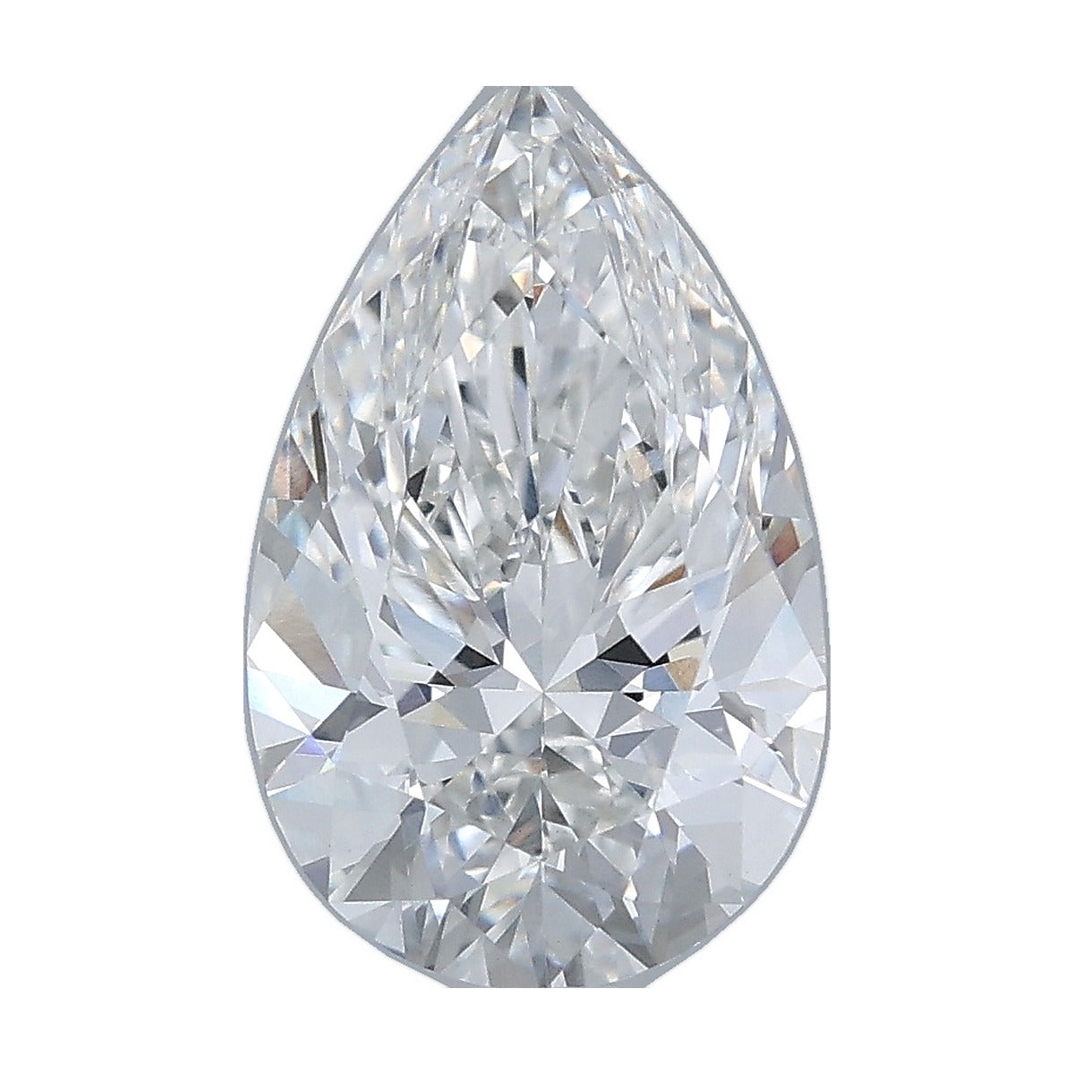 2.51 ct pear lab-grown diamond, F color, VVS2 clarity, IGI certified, still from its 360° video