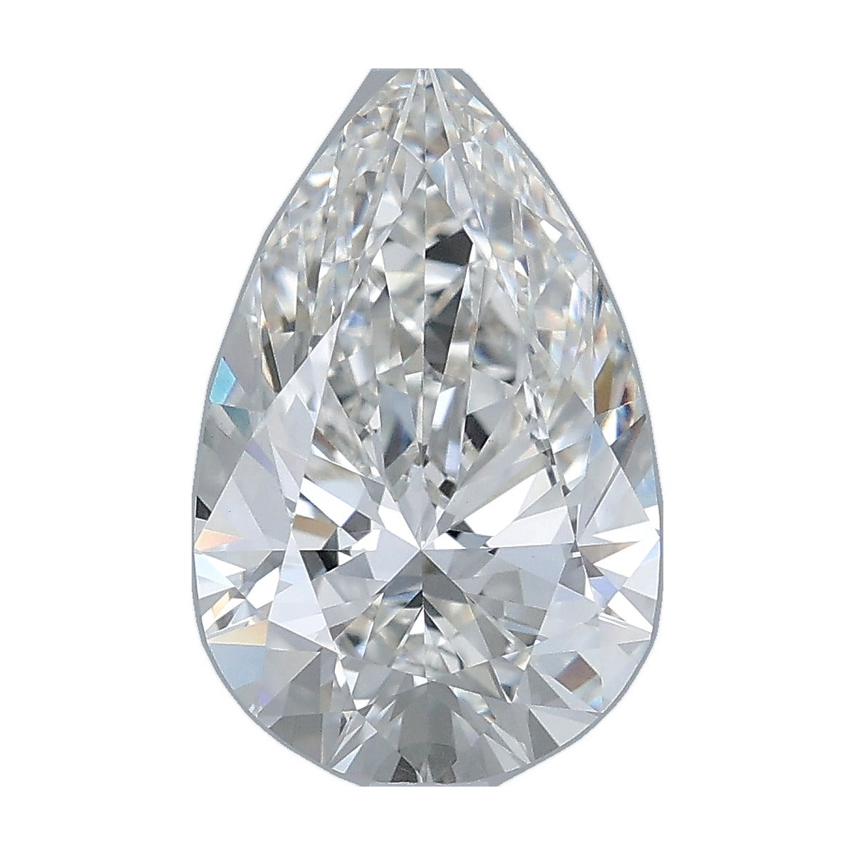 2.51 ct pear lab-grown diamond, G color, VVS2 clarity, IGI certified, still from its 360° video
