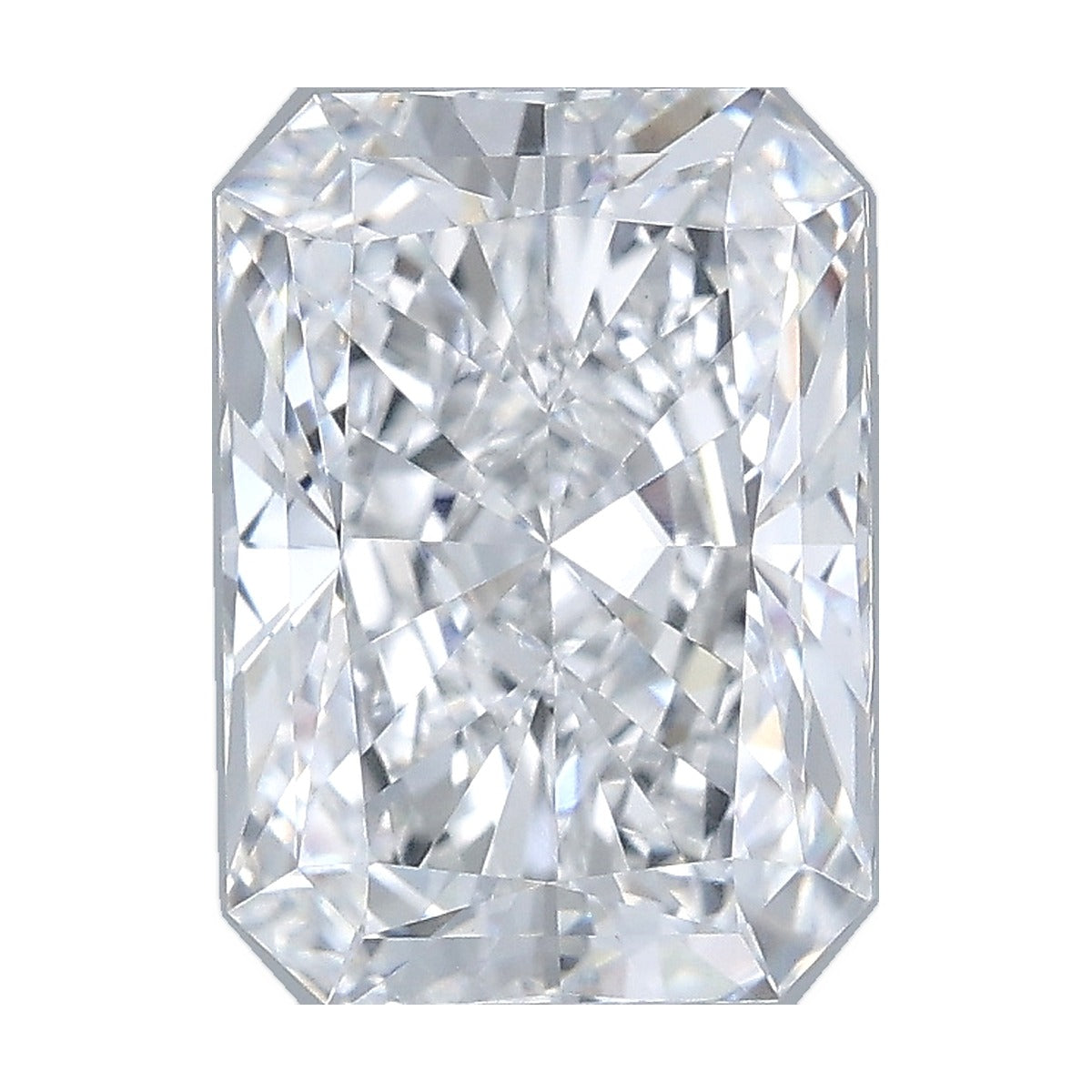 2.51 ct radiant lab-grown diamond, D color, VVS2 clarity, IGI certified, still from its 360° video