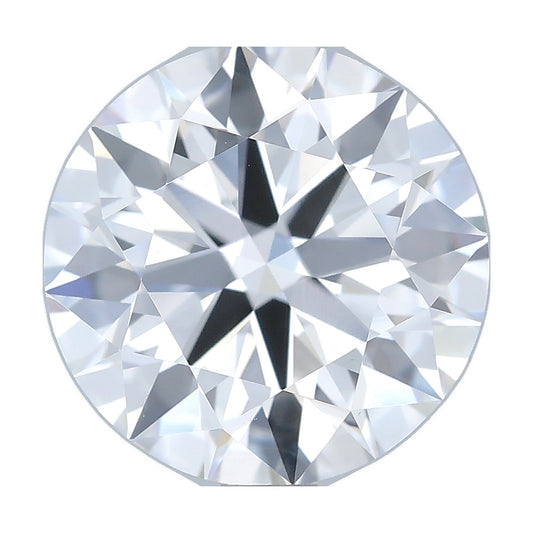 2.51 ct round lab-grown diamond, D color, VS1 clarity, IGI certified, still from its 360° video