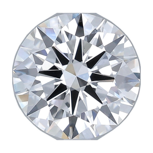 2.51 ct round lab-grown diamond, D color, VS1 clarity, IGI certified, still from its 360° video
