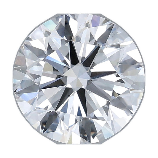 2.51 ct round lab-grown diamond, E color, VS1 clarity, IGI certified, still from its 360° video