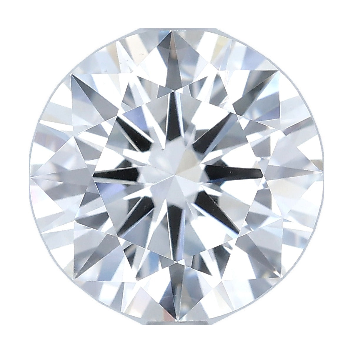 2.51 ct round lab-grown diamond, F color, VS1 clarity, IGI certified, still from its 360° video