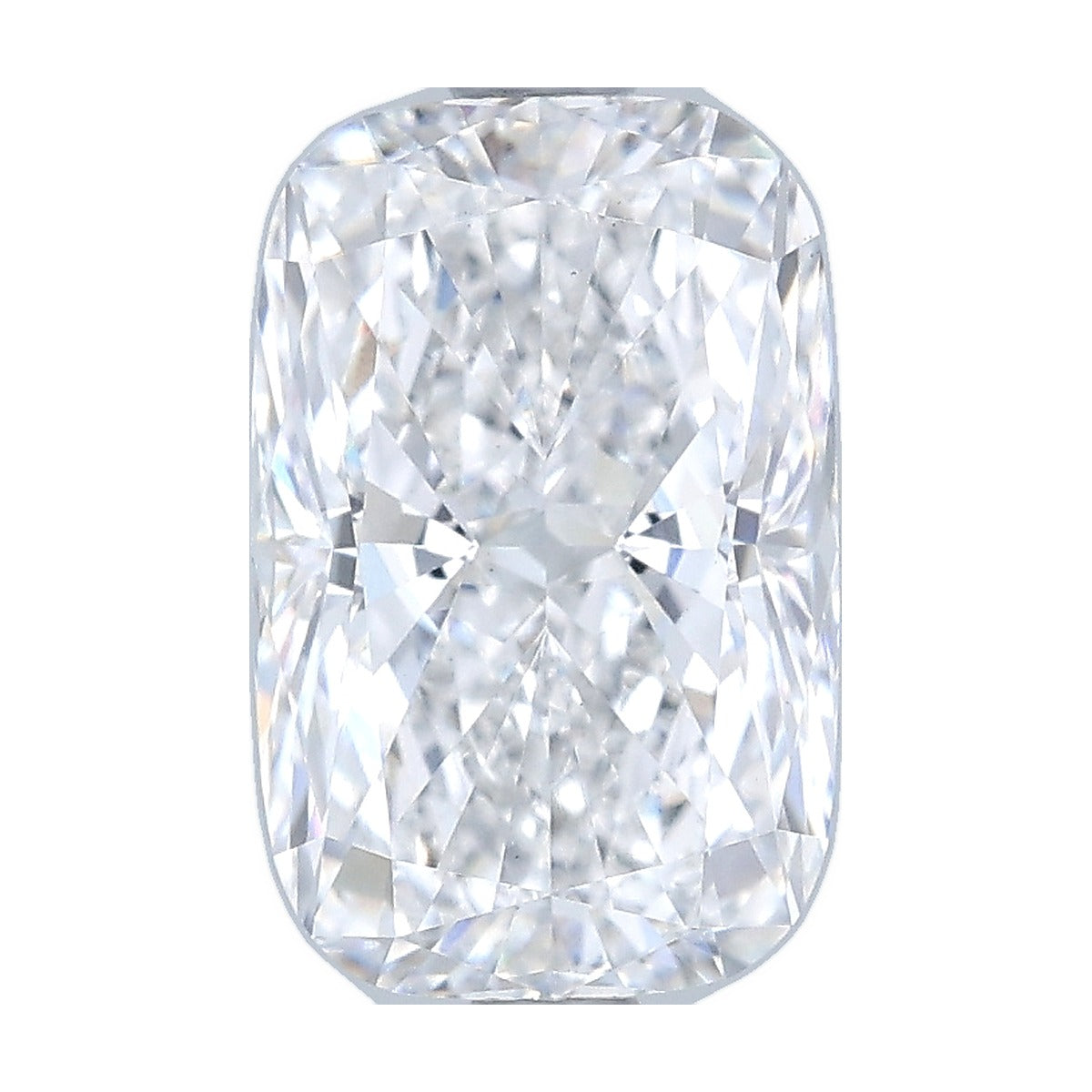 2.52 ct elongated cushion lab-grown diamond, D color, VS1 clarity, IGI certified, still from its 360° video