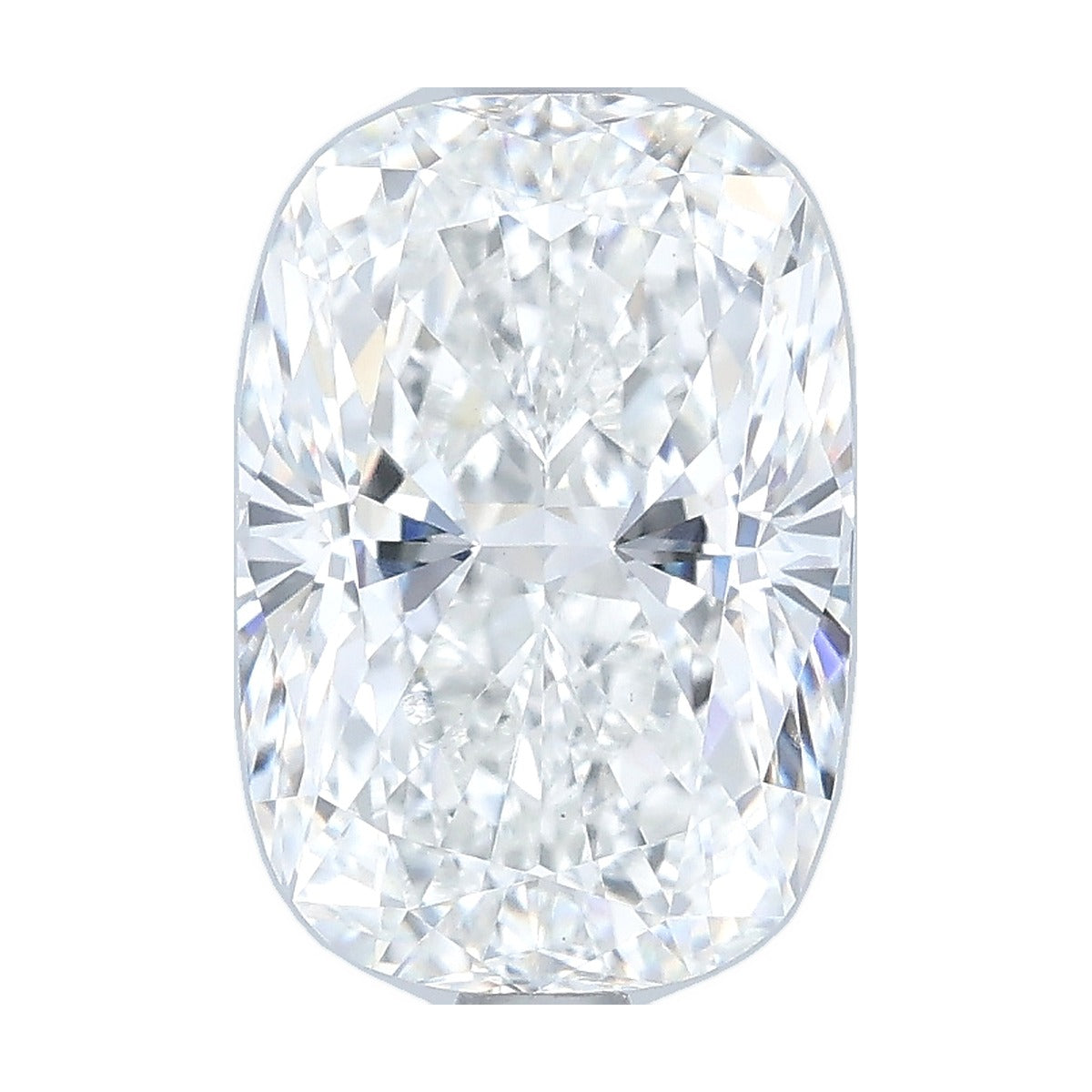2.52 ct elongated cushion lab-grown diamond, E color, VS1 clarity, IGI certified, still from its 360° video