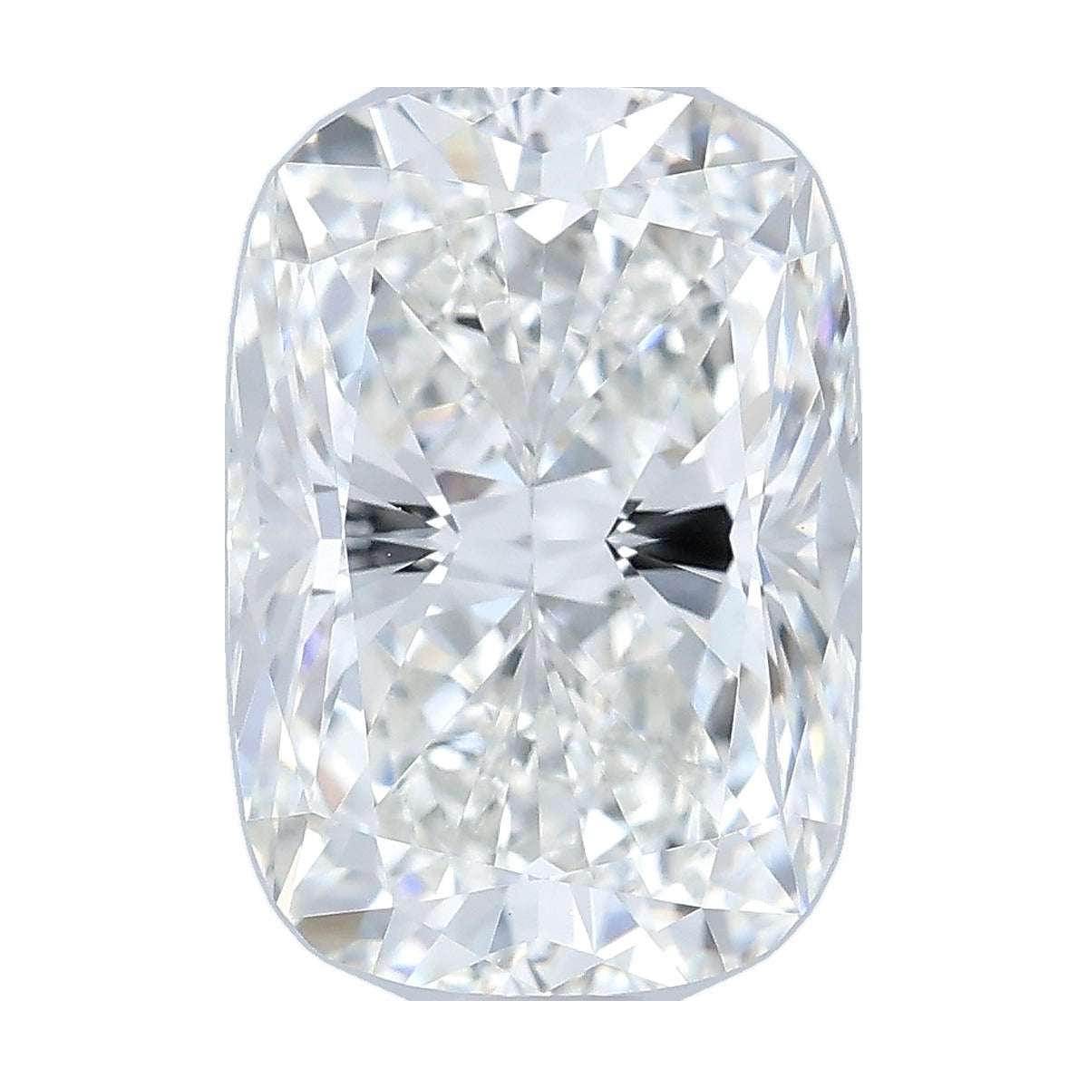 2.52 ct elongated cushion lab-grown diamond, G color, VVS2 clarity, IGI certified, still from its 360° video