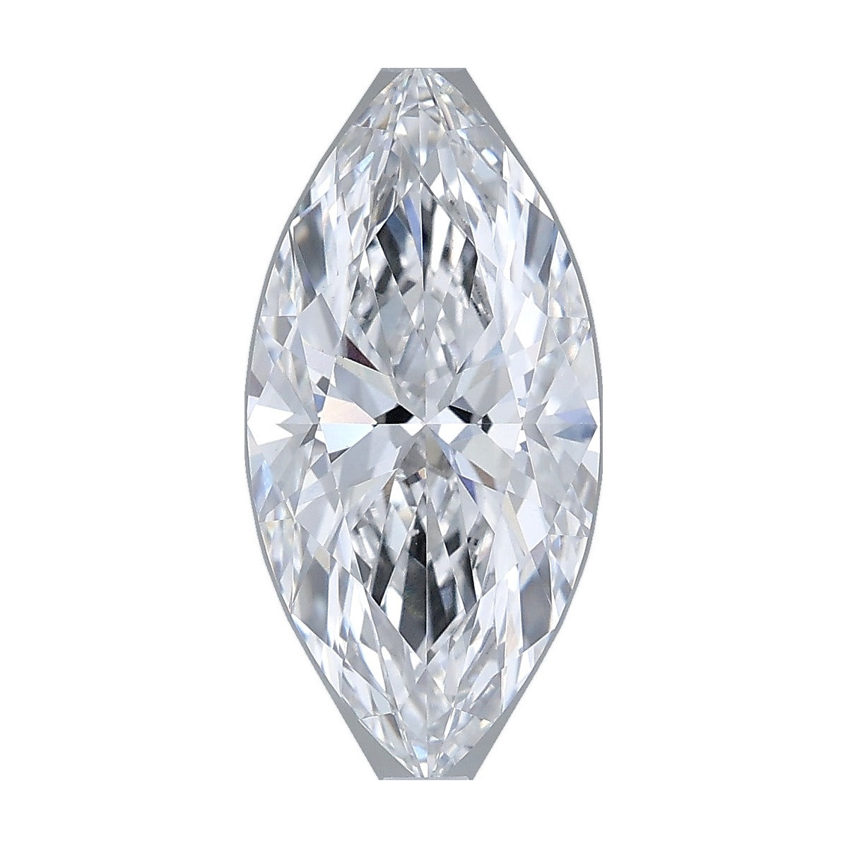 2.52 ct marquise lab-grown diamond, D color, VS1 clarity, IGI certified, still from its 360° video