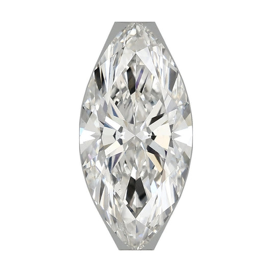 2.52 ct marquise lab-grown diamond, F color, VS1 clarity, IGI certified, still from its 360° video
