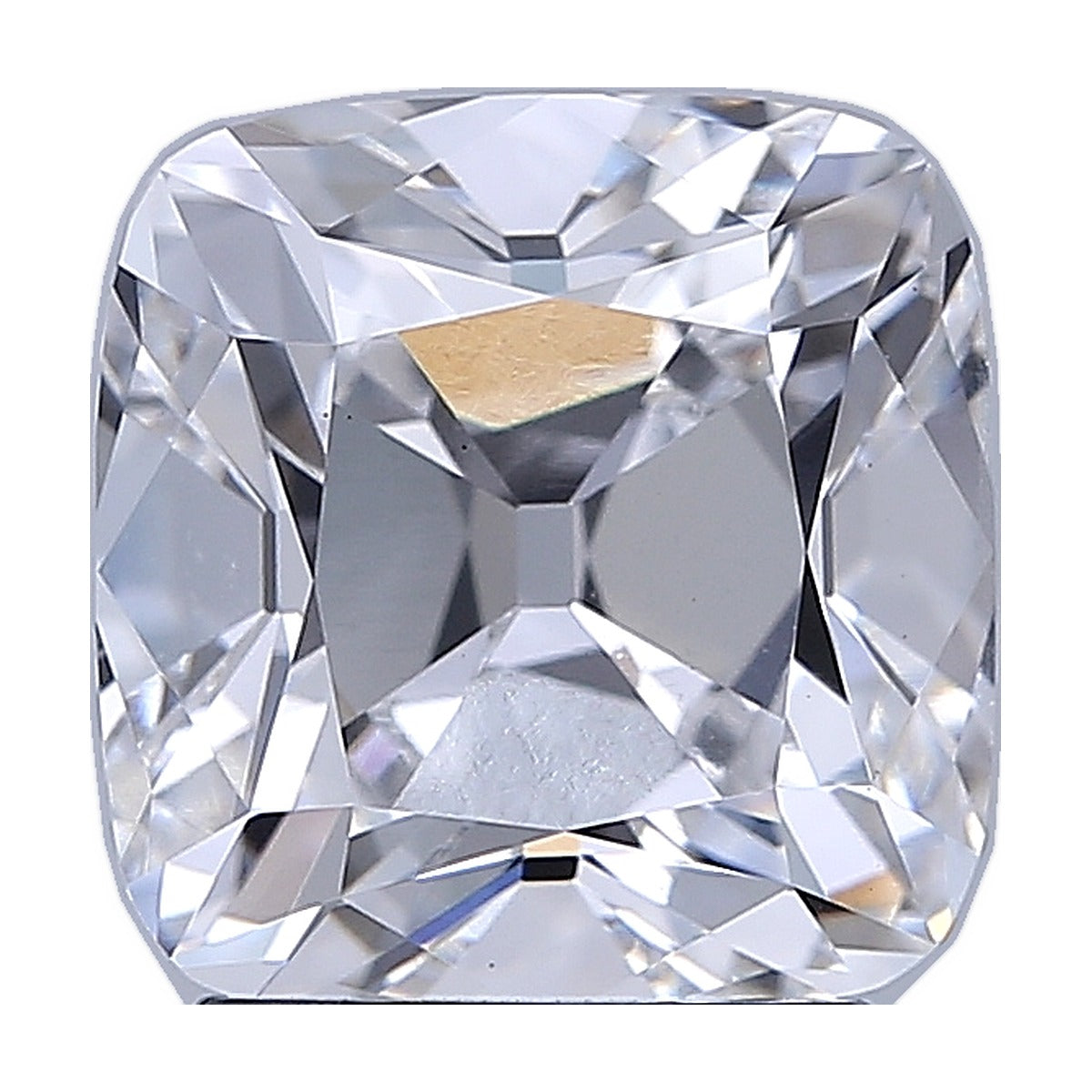 2.52 ct old mine cushion lab-grown diamond, D color, VS1 clarity, IGI certified, still from its 360° video