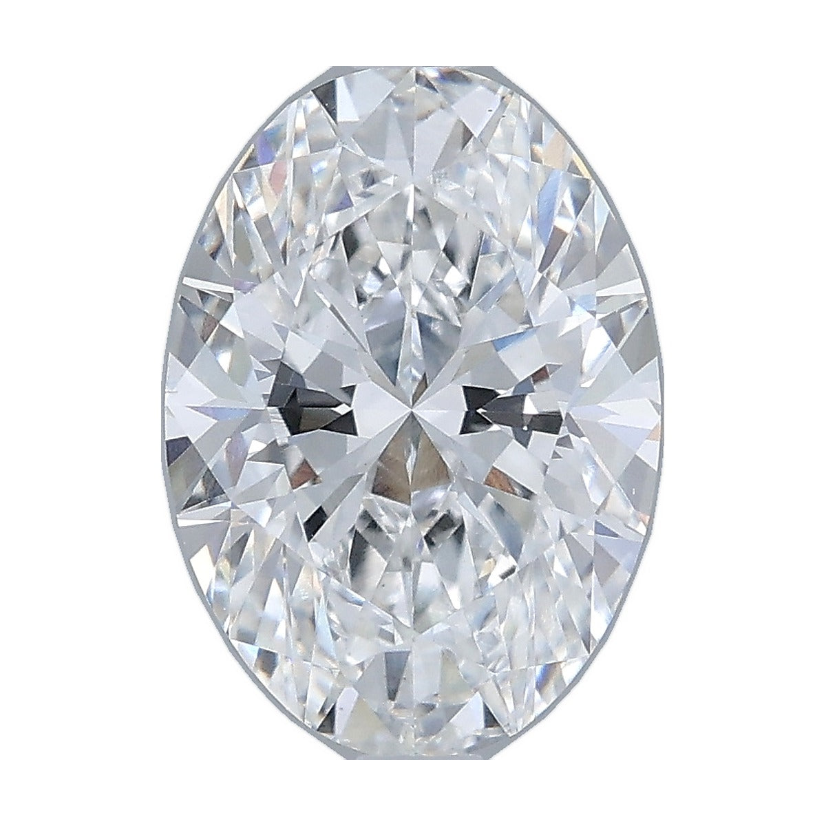 2.52 ct oval lab-grown diamond, E color, VS1 clarity, IGI certified, still from its 360° video