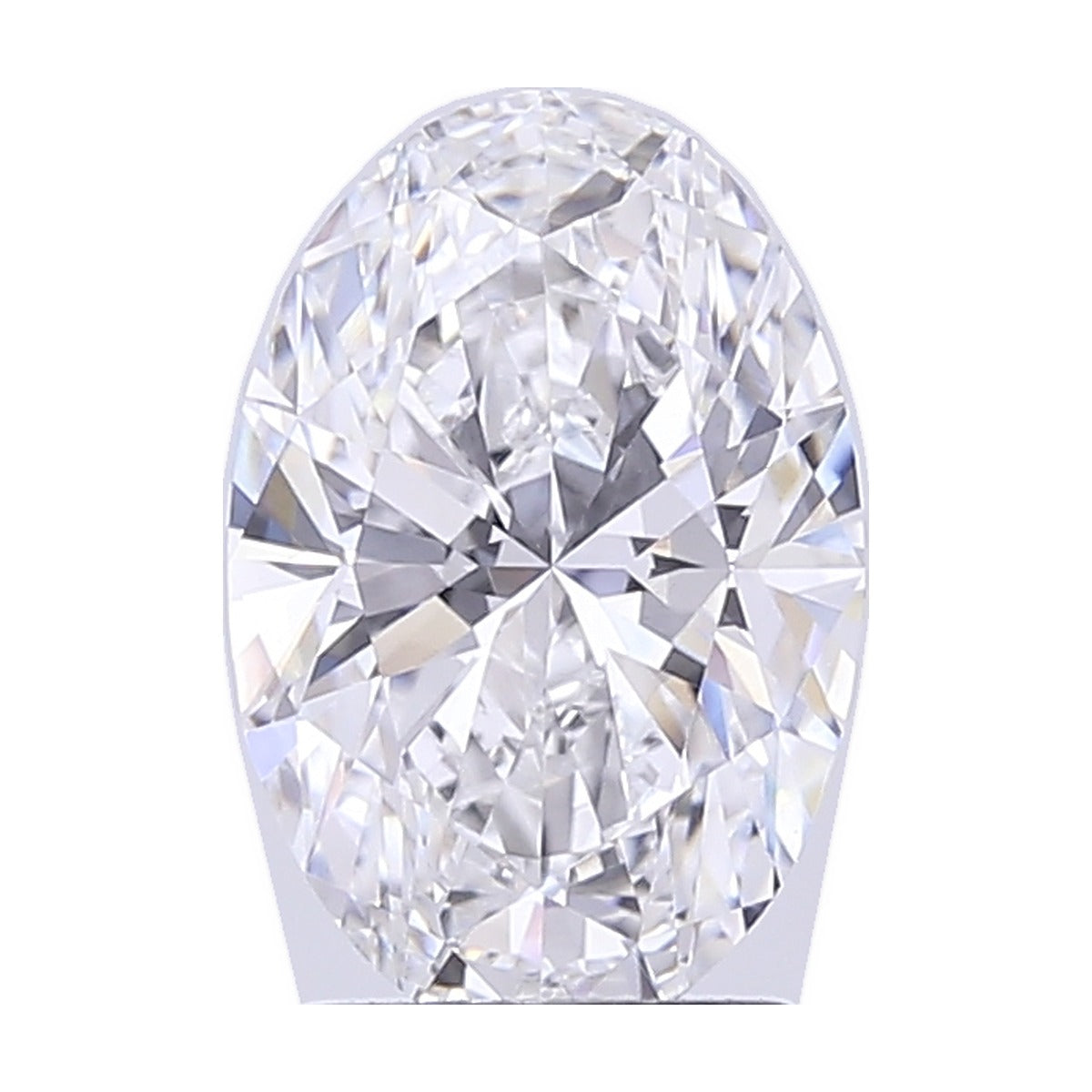 2.52 ct oval lab-grown diamond, E color, VVS2 clarity, IGI certified, still from its 360° video