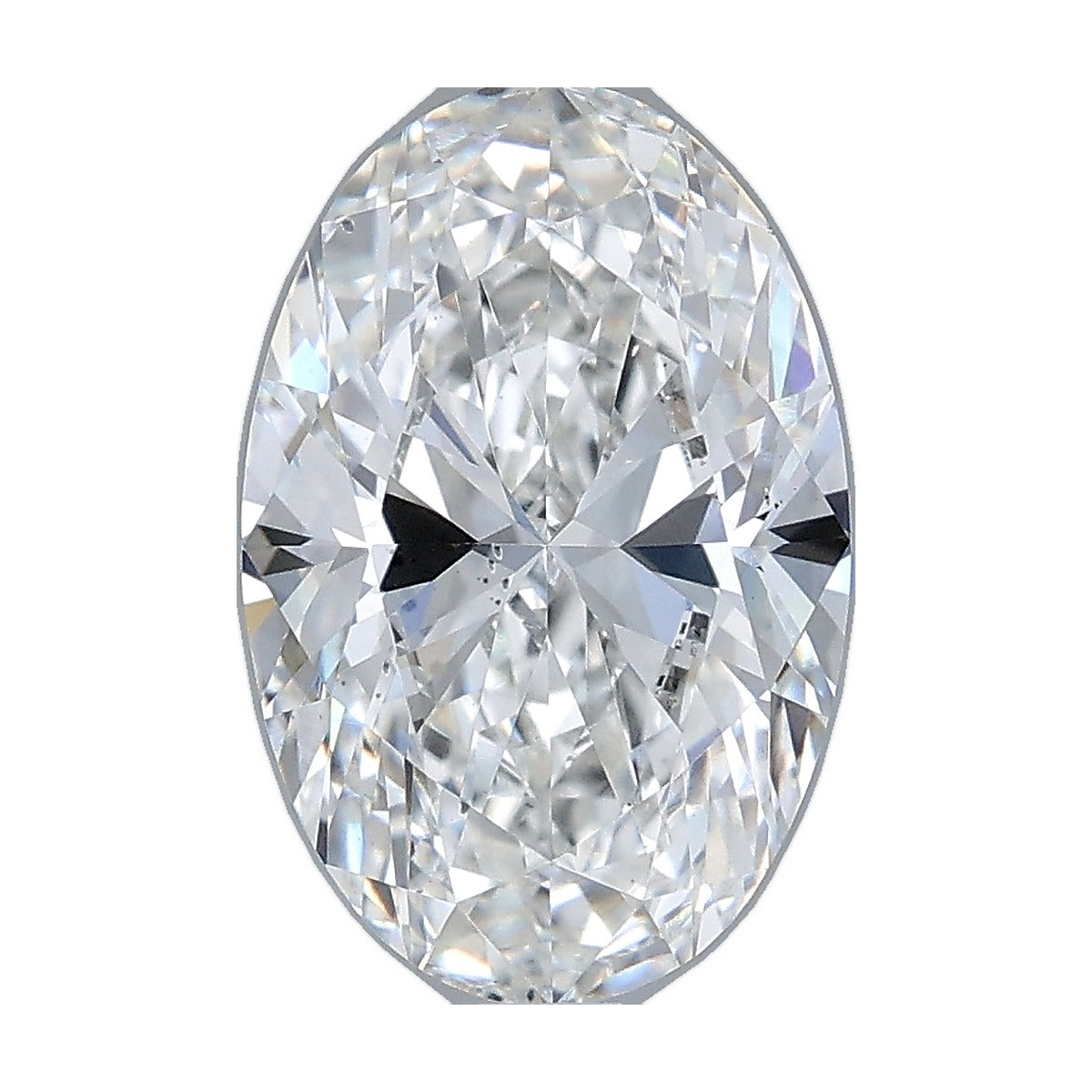 2.52 ct oval lab-grown diamond, F color, VS2 clarity, IGI certified, still from its 360° video