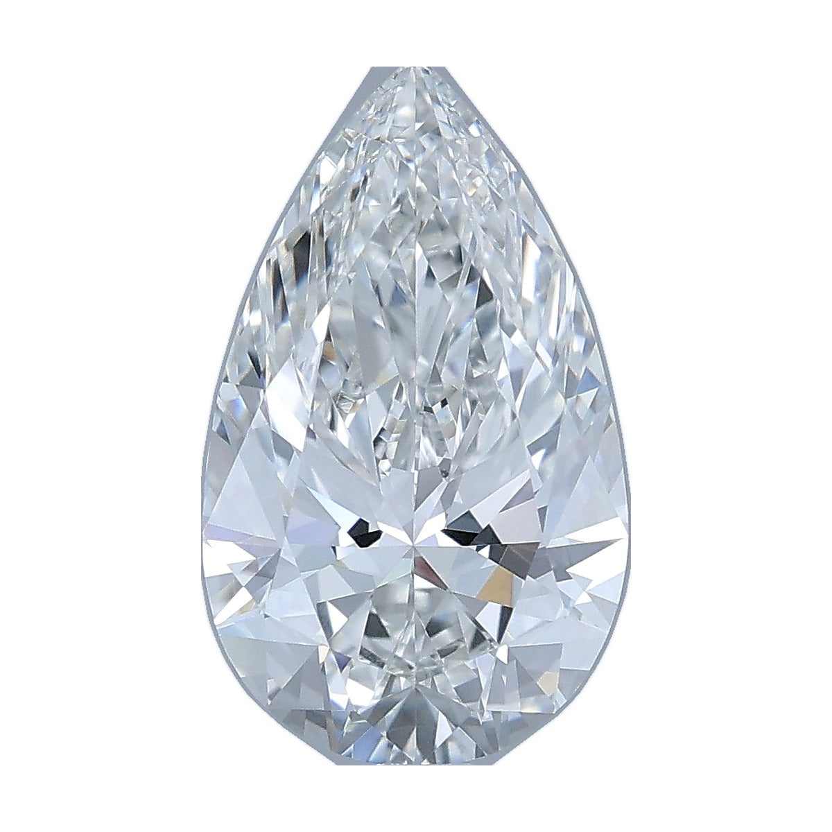 2.52 ct pear lab-grown diamond, F color, VVS2 clarity, IGI certified, still from its 360° video