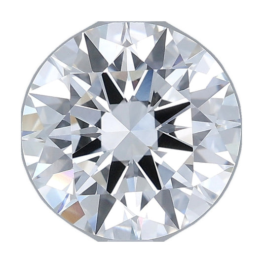 2.52 ct round lab-grown diamond, D color, VVS2 clarity, IGI certified, still from its 360° video