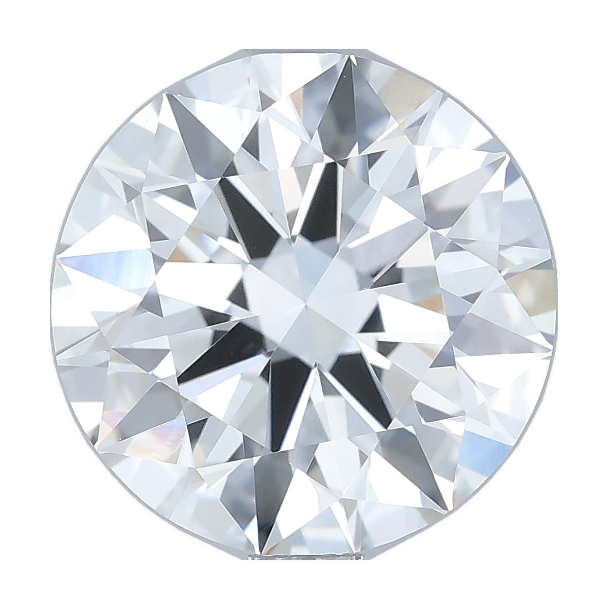 2.52 ct round lab-grown diamond, F color, VVS2 clarity, IGI certified, still from its 360° video