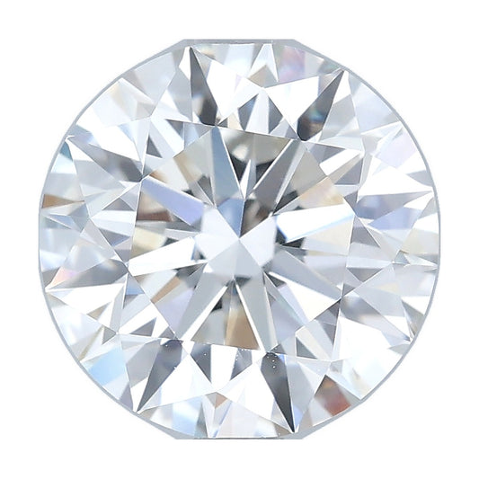 2.52 ct round lab-grown diamond, G color, VVS2 clarity, IGI certified, still from its 360° video