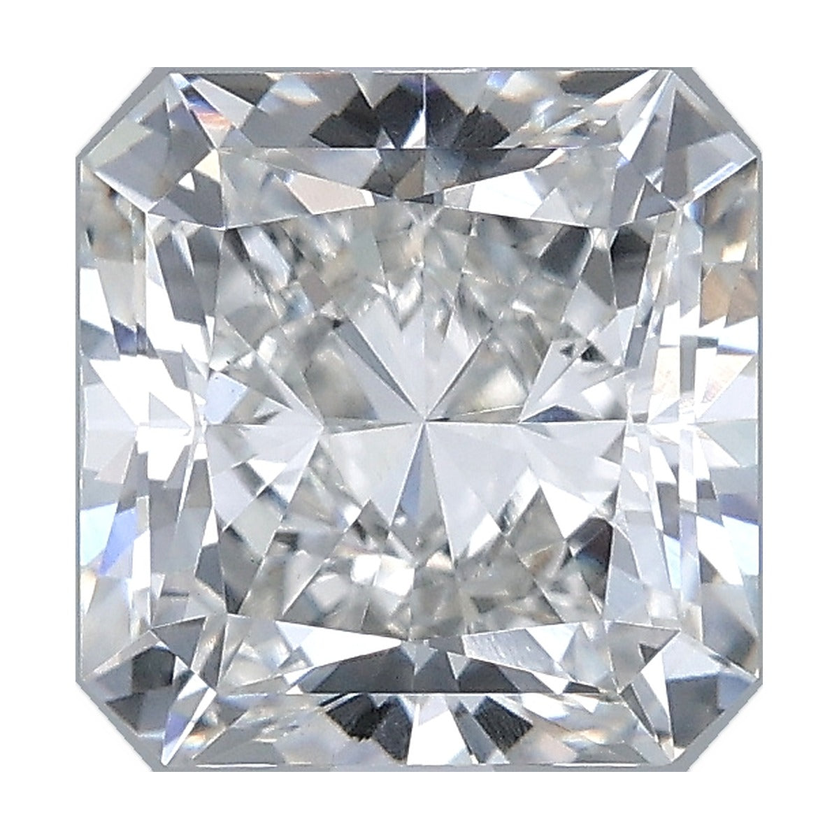 2.52 ct square radiant lab-grown diamond, F color, VS1 clarity, IGI certified, still from its 360° video