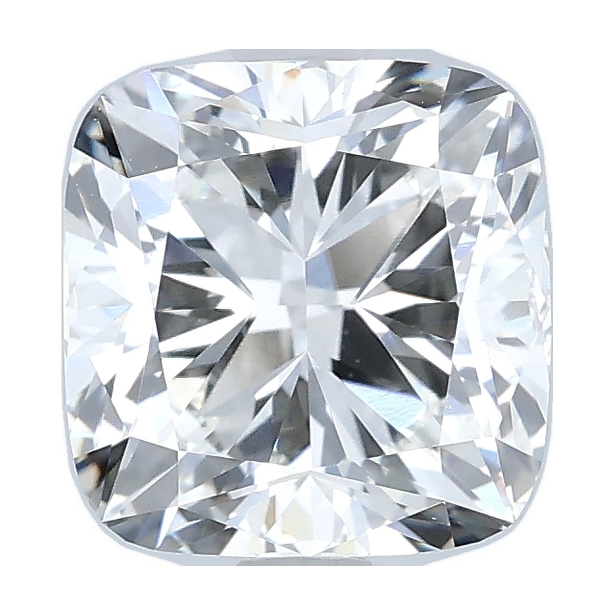 2.53 ct cushion lab-grown diamond, G color, VVS2 clarity, IGI certified, still from its 360° video