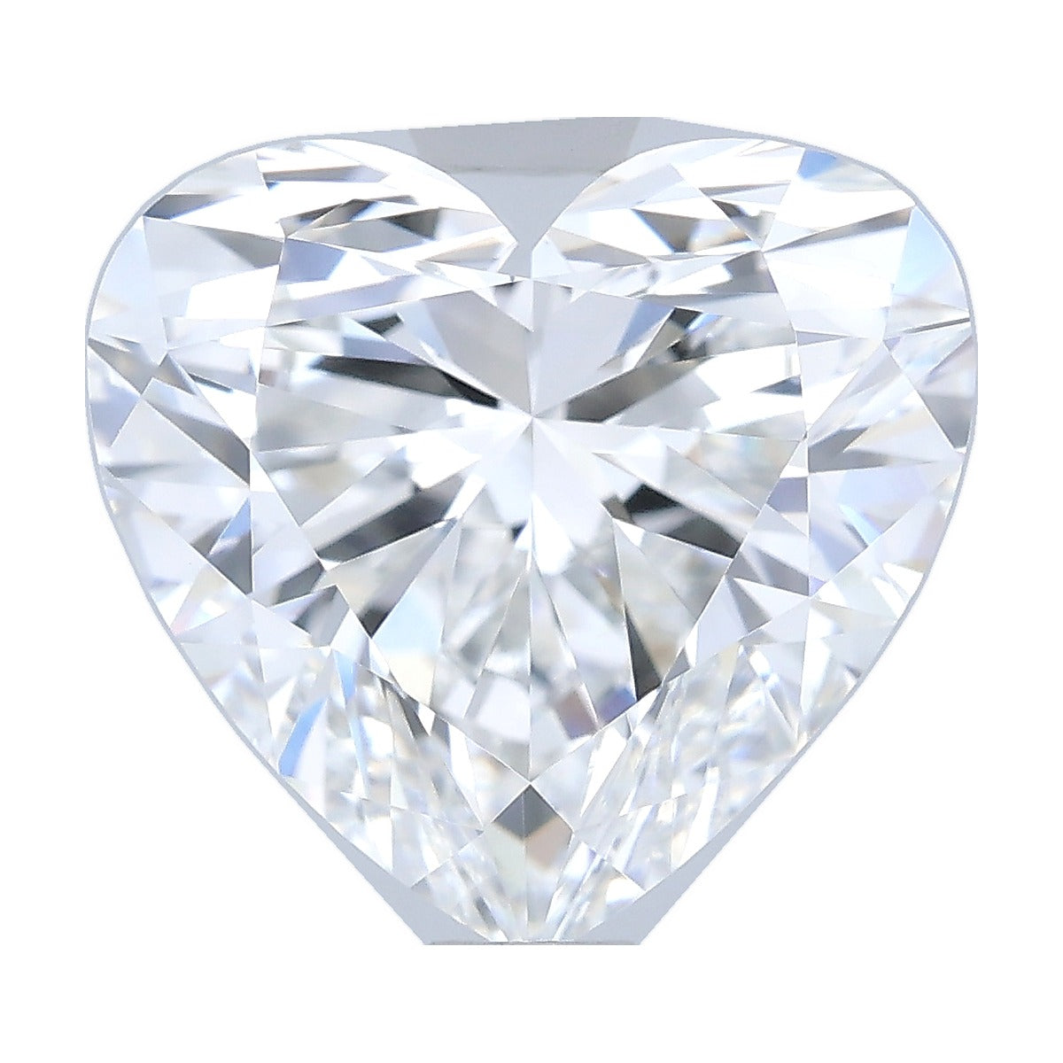 2.53 ct heart lab-grown diamond, D color, VVS2 clarity, IGI certified, still from its 360° video