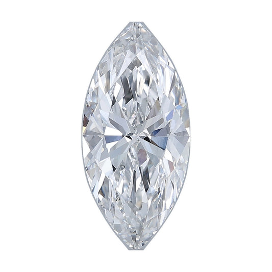 2.53 ct marquise lab-grown diamond, D color, VVS1 clarity, IGI certified, still from its 360° video