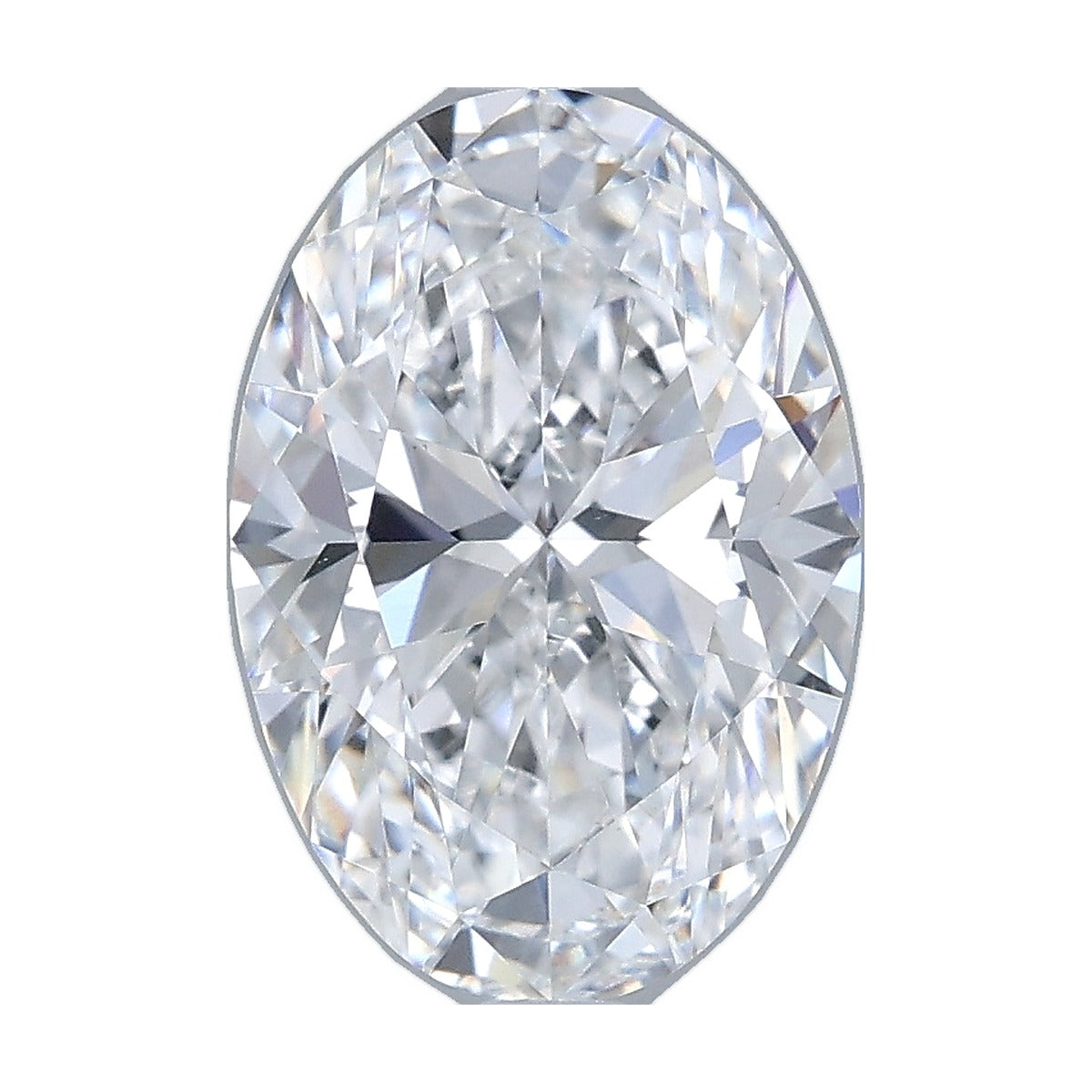 2.53 ct oval lab-grown diamond, D color, VVS2 clarity, IGI certified, still from its 360° video