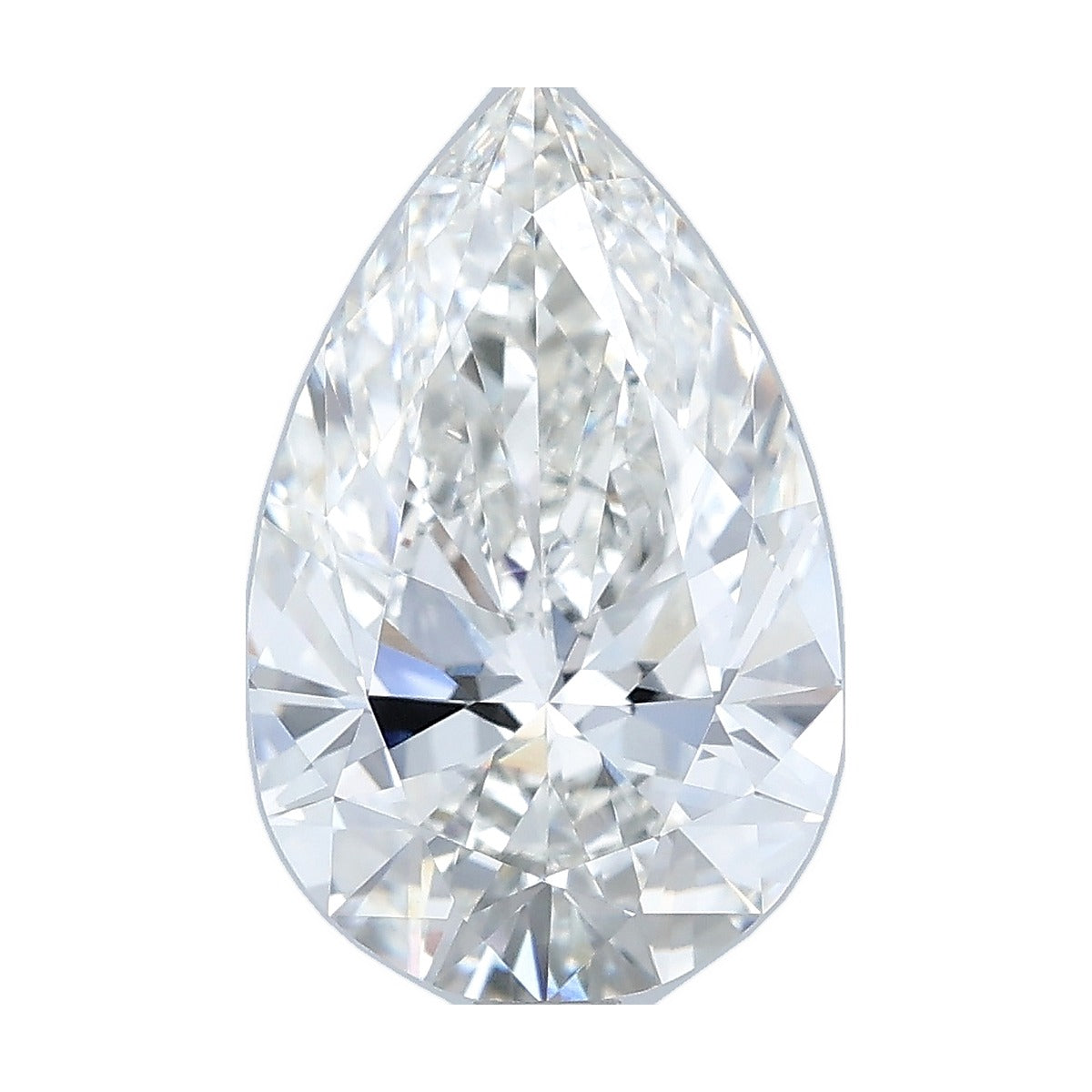 2.53 ct pear lab-grown diamond, F color, VVS2 clarity, IGI certified, still from its 360° video
