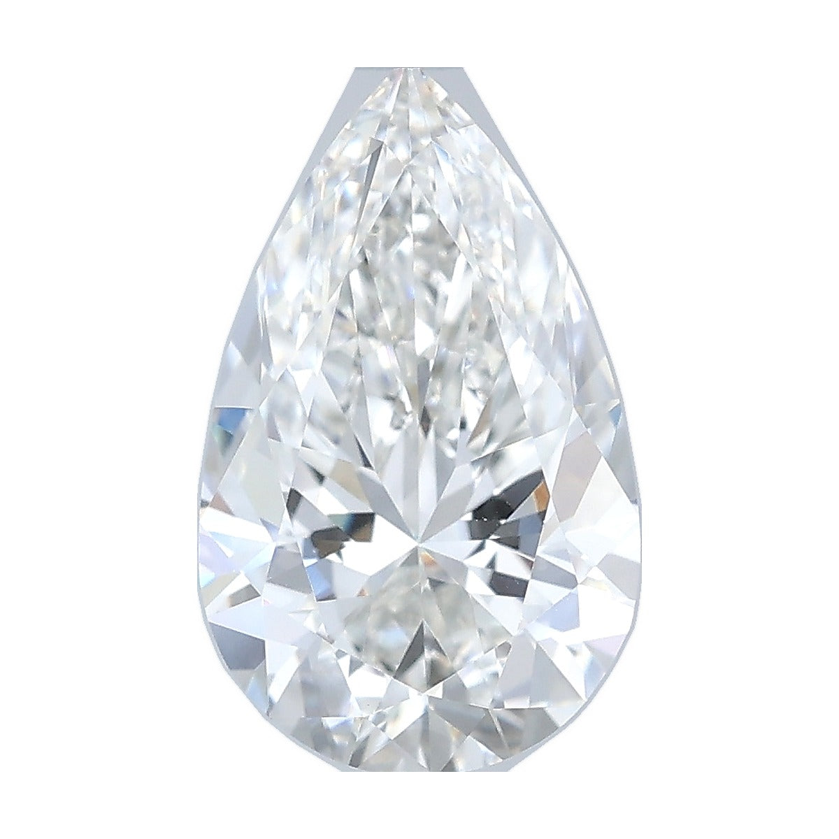 2.53 ct pear lab-grown diamond, F color, VVS2 clarity, IGI certified, still from its 360° video