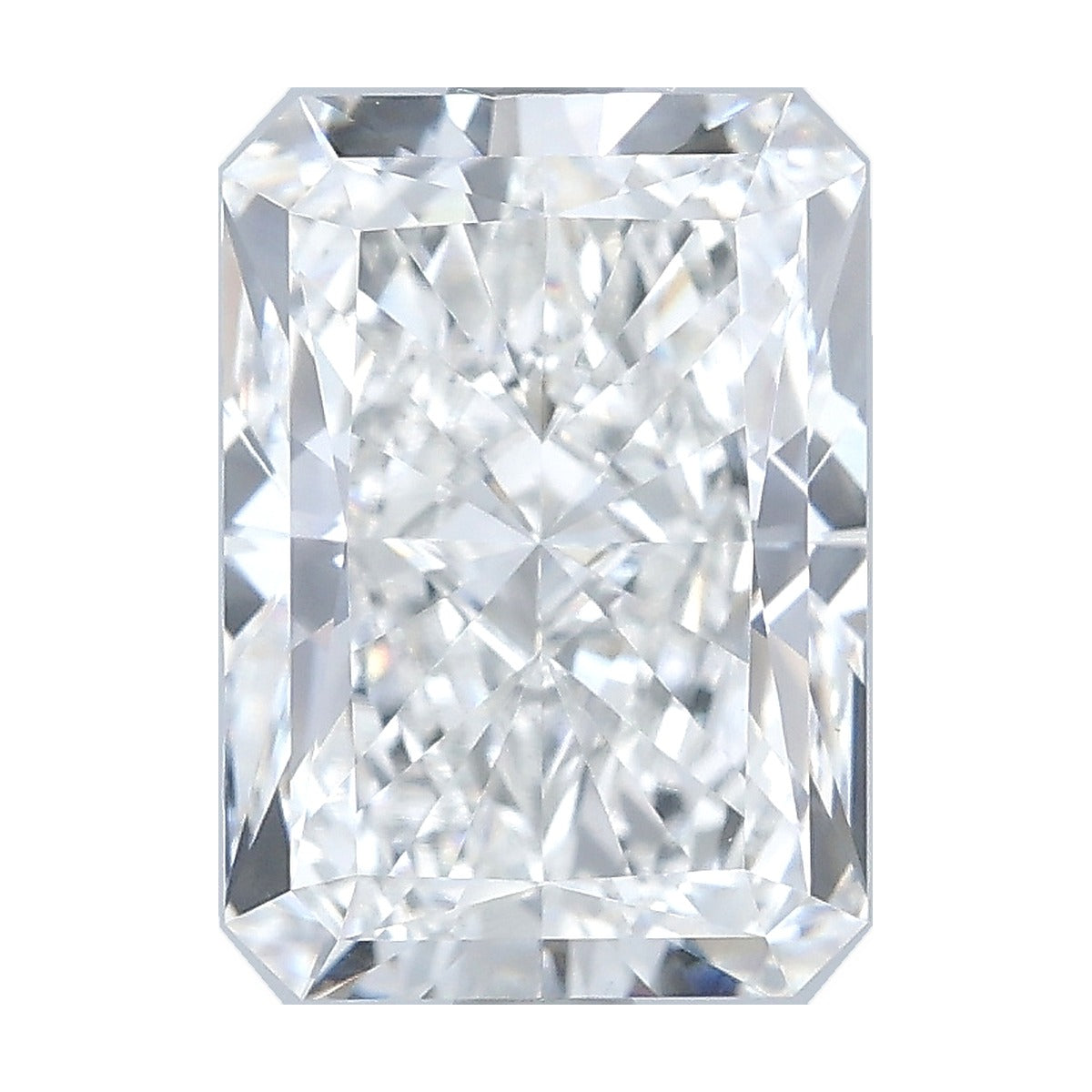 2.53 ct radiant lab-grown diamond, F color, VS1 clarity, IGI certified, still from its 360° video