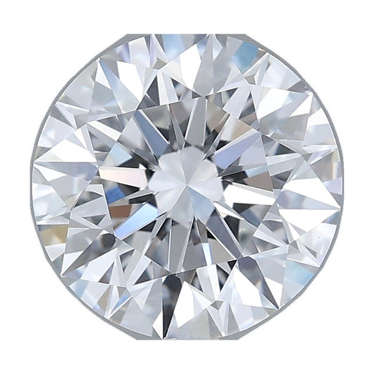 2.53 ct round lab-grown diamond, E color, VS1 clarity, IGI certified, still from its 360° video