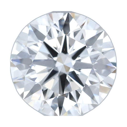 2.53 ct round lab-grown diamond, F color, VS1 clarity, IGI certified, still from its 360° video