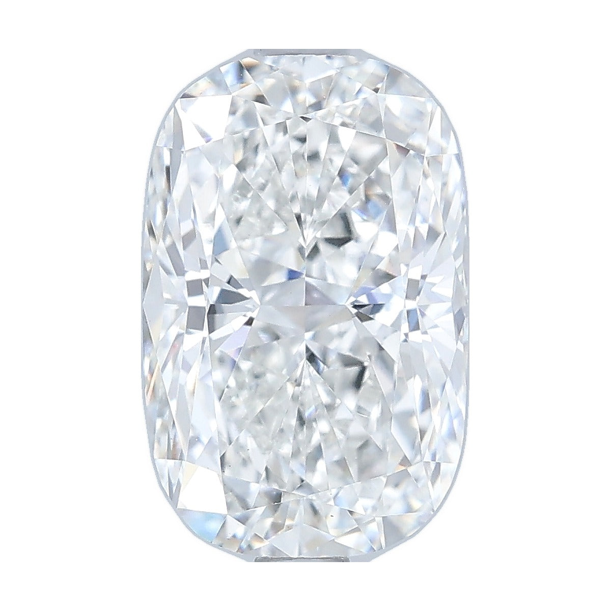 2.54 ct elongated cushion lab-grown diamond, F color, VS1 clarity, IGI certified, still from its 360° video