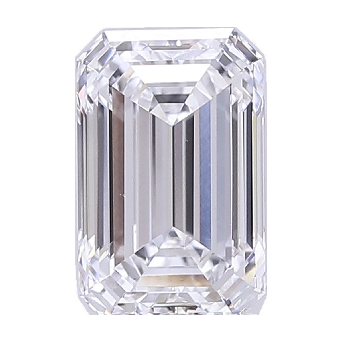 2.54 ct emerald lab-grown diamond, D color, VS1 clarity, GIA certified, still from its 360° video
