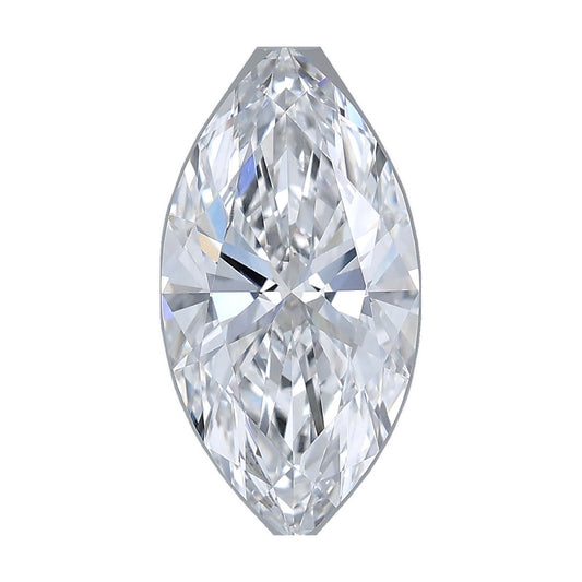 2.54 ct marquise lab-grown diamond, D color, VVS2 clarity, IGI certified, still from its 360° video