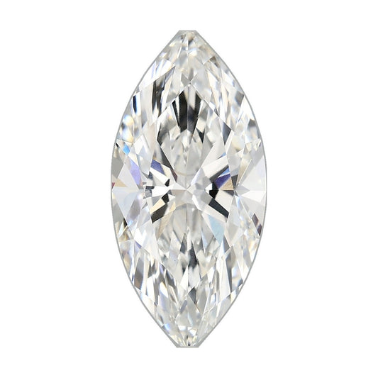 2.54 ct marquise lab-grown diamond, F color, VS1 clarity, IGI certified, still from its 360° video