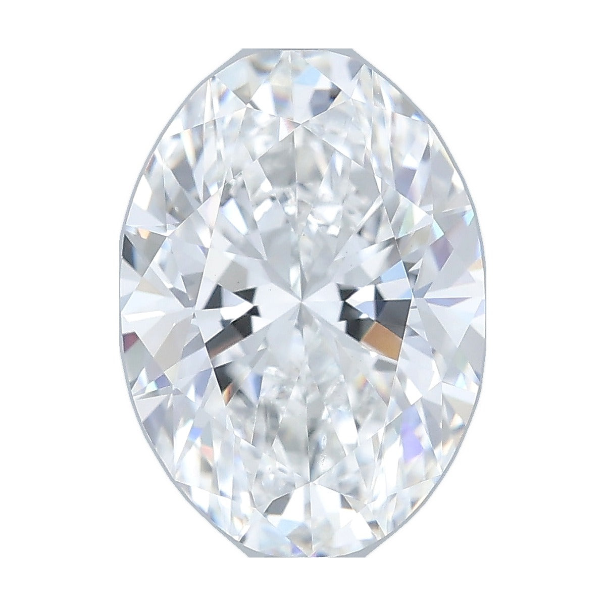 2.54 ct oval lab-grown diamond, E color, VVS2 clarity, IGI certified, still from its 360° video