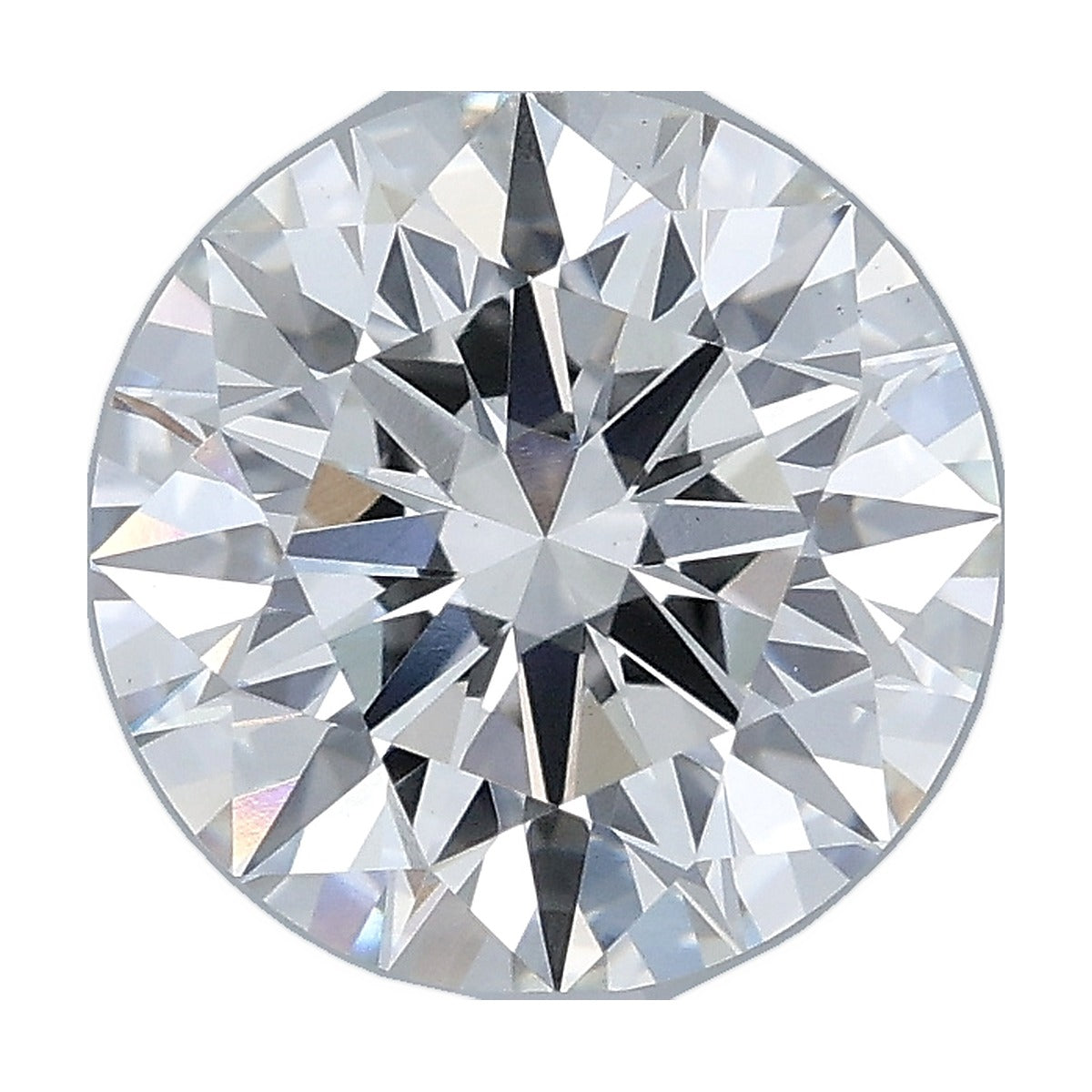 2.54 ct round lab-grown diamond, F color, VS1 clarity, IGI certified, still from its 360° video