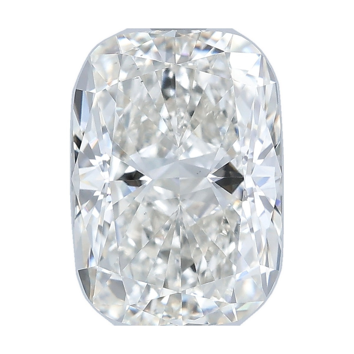 2.55 ct elongated cushion lab-grown diamond, G color, VS1 clarity, IGI certified, still from its 360° video