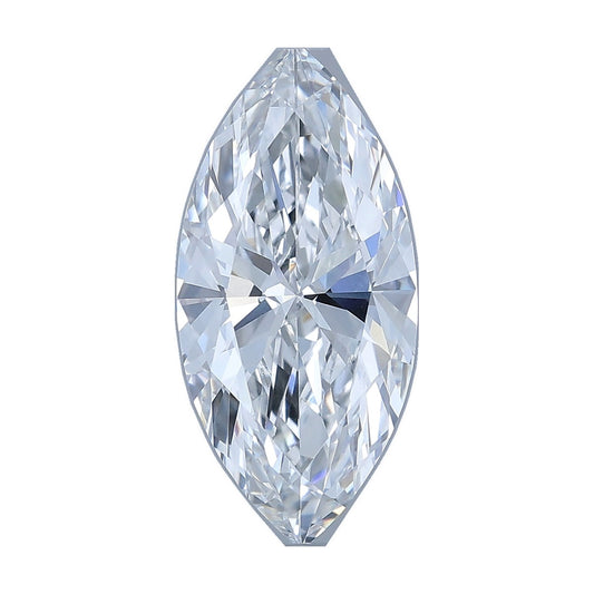 2.55 ct marquise lab-grown diamond, D color, VVS2 clarity, IGI certified, still from its 360° video