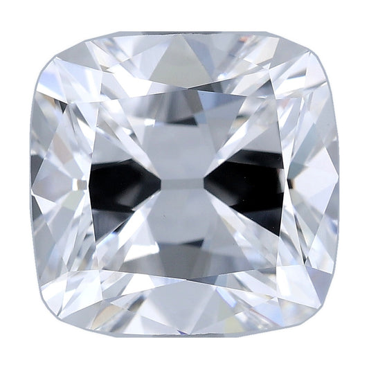 2.55 ct old mine cushion lab-grown diamond, E color, VVS2 clarity, IGI certified, still from its 360° video