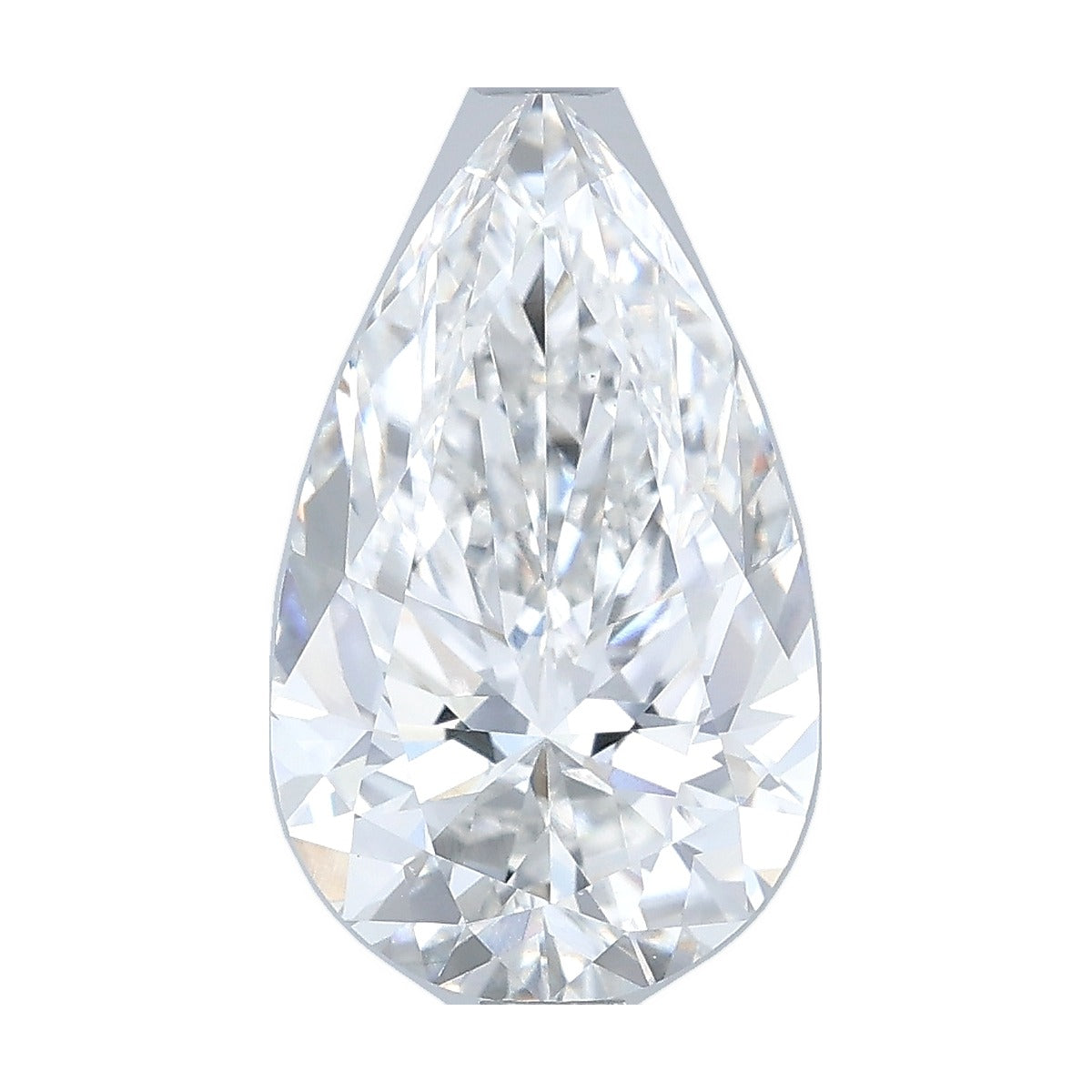 2.55 ct pear lab-grown diamond, E color, VVS2 clarity, IGI certified, still from its 360° video